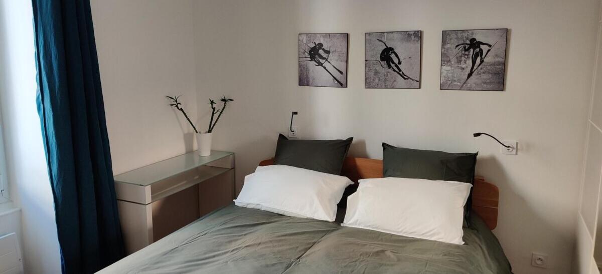 Hotegam Agency, 70 Rue Thiers Championnet, Close Sncf, New & Design, 2 Bedrooms, 1 Office Γκρενόμπλ Δωμάτιο φωτογραφία