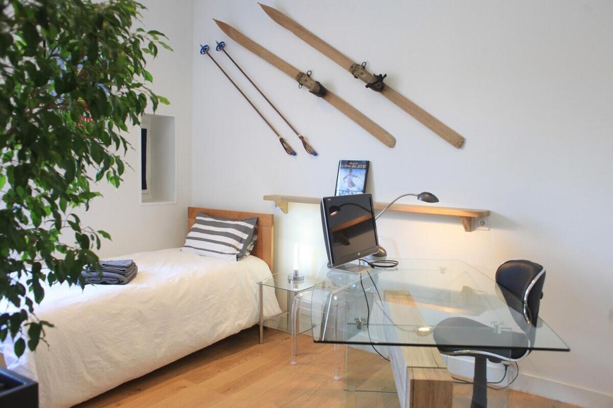 Hotegam Agency, 70 Rue Thiers Championnet, Close Sncf, New & Design, 2 Bedrooms, 1 Office Γκρενόμπλ Δωμάτιο φωτογραφία